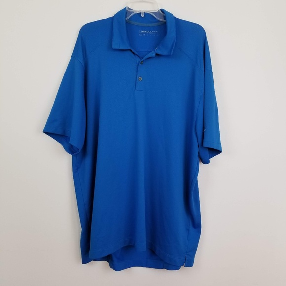 Nike Other - Nike Golf dry fit men's blue polo shirt size XXL